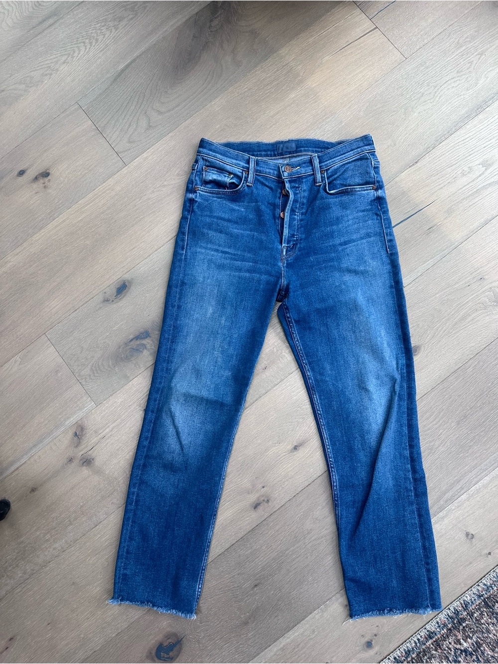 MOTHER Tomcat Ankle Fray